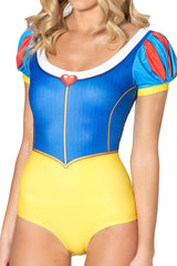 Snow White Puff Sleeve Suit